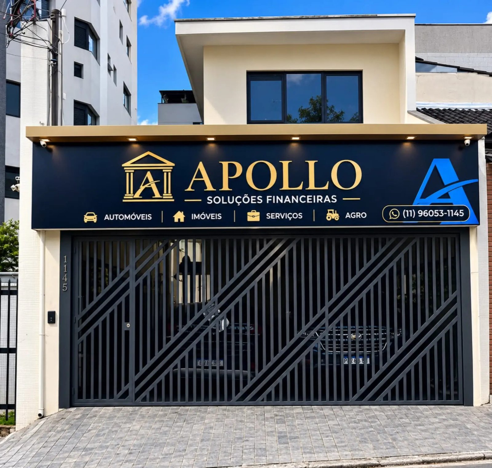Fachada da Apollo Soluções Financeiras